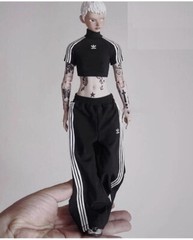 1/6 fashion top wide leg pants for 12″ female figure phicen Hot Toys ❶USA❶