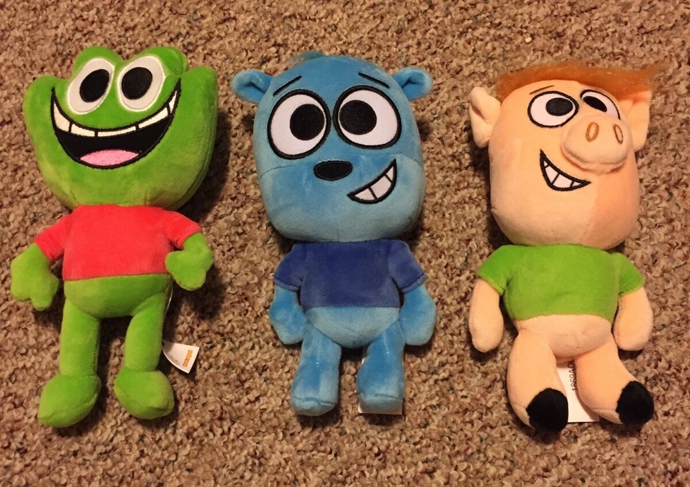 HOBBY KIDS ADVENTURES Set Of 3 PLUSH TOY – HOBBY Frog & 2 Others