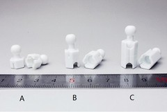 1/6 Extra Long Feet Leg Peg Joint Adapter set for hot toys Phicen Ganghood ❶USA❶