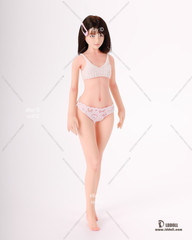 1/6 LDDOLL 27S Finger Bone Seamless Silicone Body 12″ Female Figure Fit OB Head
