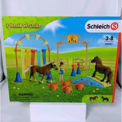 SCHLEICH FARM WORLD Pony Agility Training 42481 NEW IN SEALED BOX