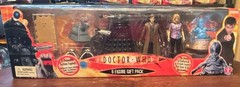 Doctor Who Boxed Figure Set w/ Accessories Doctor, Rose, Dalek, , Moxx, K-9