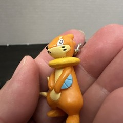 POKÉMON KEYCHAINS vintage 2007 BASIC FUN SERIES 14 BUIZEL EUC