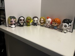 TINY NIGHTMARES COLLECTIBLE FIGURES COMPLETE SET OF 8 **NEW**