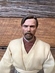 Hot Toys Obi Wan Kenobi Deluxe MMS478 Revenge Of The Sith Opened Complete