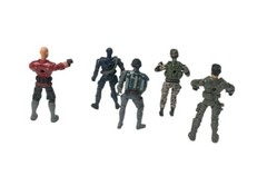 Lot of 5 Vintage 2002-2003 Action Figures 3.75 Tall NO ACCESSORIES