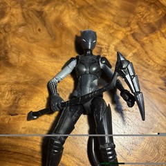 Fortnite LYNX 6 Inch Action Figure Victory Royale w Weapon Free Shipping