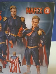 Medicom Toy MAFEX No. 151 Homelander The Boys Action Figure Alt Heads/Hands