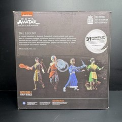 Avatar The Last Airbender Elements BST AXN 5 Inch 4 Pack Action Figures Set