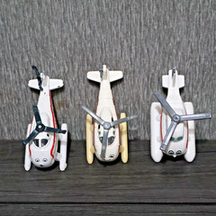Harold the Helicopter Vtg Gullane Allcroft Die-cast Plastic Lot Of 3