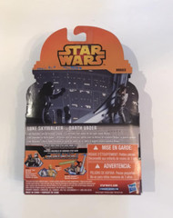 Hasbro Star Wars 3.75 Rebels MS03 Luke Skywalker Darth Vader Bespin MOC