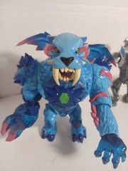 2 Mr Beast Action Figures Lot Bundle Blue Silver Moose Toy Lab Mutators Panther