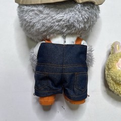 POP MART Authentic Labubu Fall In Wild Series Big Plush Doll 38cm & Wacky Mart