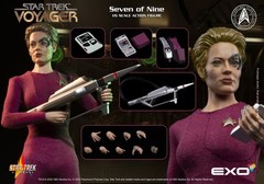 EXO-6 SEVEN OF NINE STAR TREK VOYAGER 1/6 SCALE FIGURE BRAND NEW