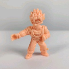 Lot of 5 Dragon Ball Z DBZ Flesh Color Japanese Keshi Mini Figures Keshigomu