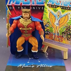 Vintage King Randor Masters of the Universe MOTU Complete *Repro* Cape Mattel