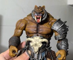 9in Xesray Studios Fit Head Combatants Fight For Glor B Ver Tiger No Figure