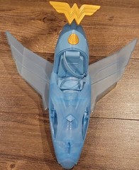 2016 DC Super Hero Girls Wonder Woman Invisible Jet Plane Playset Mattel Toy
