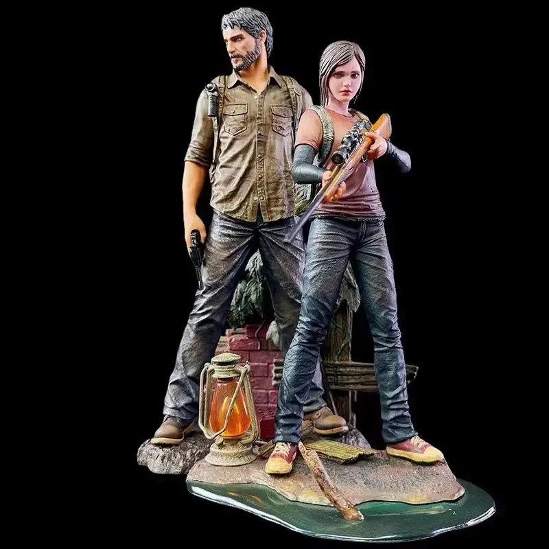 The Last of Us Joel and Ellie Action Figure 2-Pack Statue Game Collectible Toy