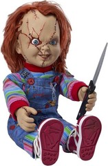 24” ANIMATRONIC ROBOT CHUCKY TALKS Doll Good Guys CHILDS PLAY New in Box