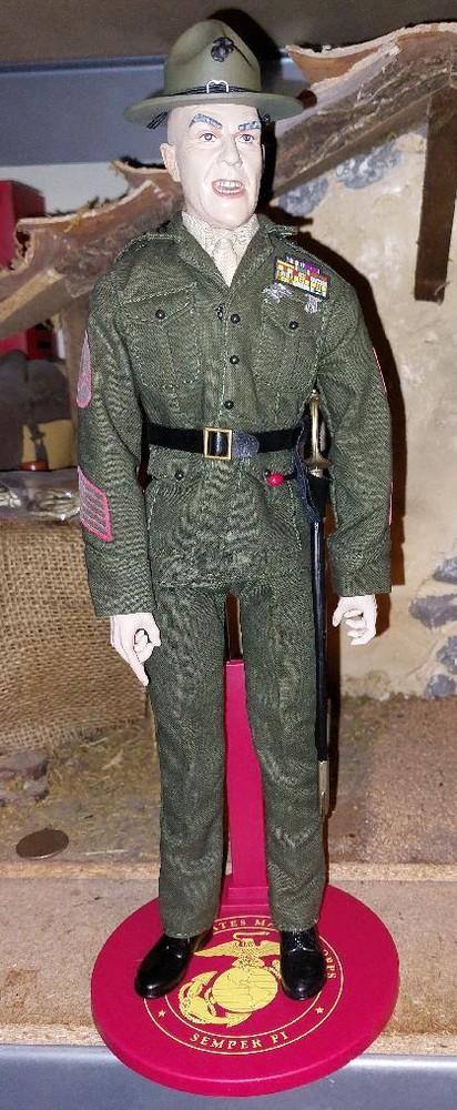 1/6 Sideshow Collectibles USMC Drill SergeantR. Lee Ermey Full Metal Jakcet