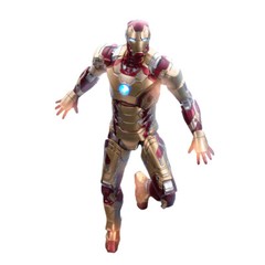 HiPlay ZD Toys Anniversary Series: Iron Man Illuminated Edition Action Figure