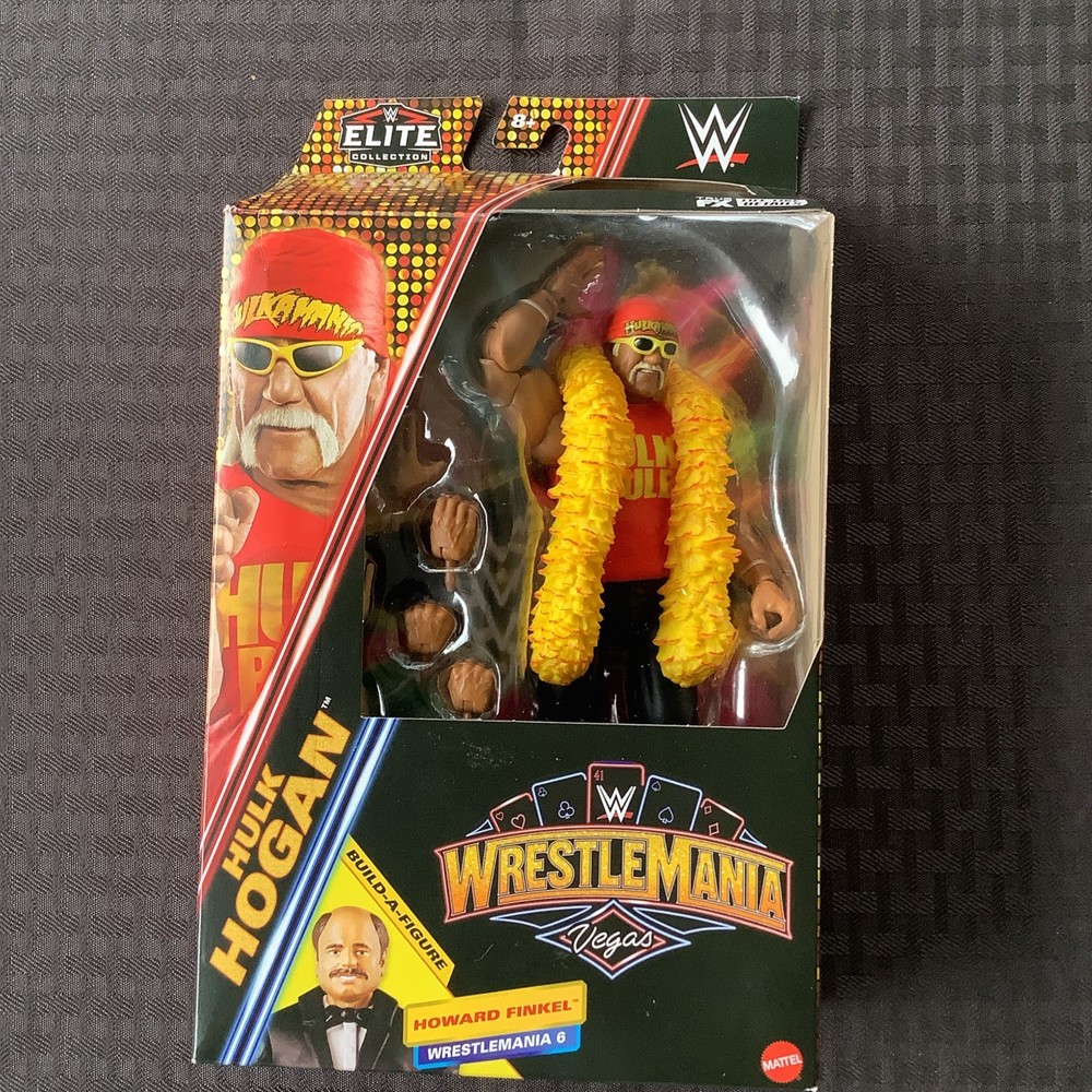 WWE Elite Collection Wrestlemania Vegas Hulk Hogan Figure New Un-Opened
