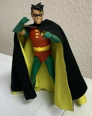 Custom Robin Wired Cape Mcfarlane DC Multiverse Batman 1/12 Animated NOT FIGURE