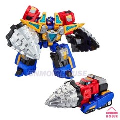 Metal Cardbot S ROCK CRUSH Drill Tank Transformer Robot Car Toy 2025