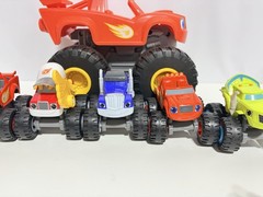 Nick Jr Blaze And The Monster Machine Diecast Car Lot Talking Monster Truck