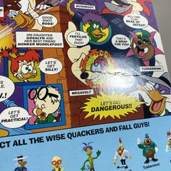1991 Playmates Disney Darkwing Duck Bushroot Action Figure ~ New on Card