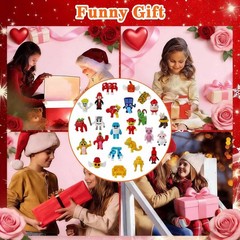 24PCS Italian Brainrot Steal a Brainrot 67 Toys, 1.8″ Brain Rot Action Figure, V
