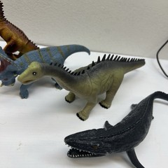 Lot Of 10Misc sizes Plastic Dinosaurs. Varies Types Excellent Vintage 2000s