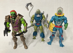He-Man MOTU Classics New Adventures Slush head & Karatii vs Hydron 100% Mattel