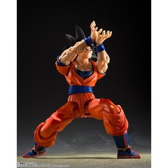 S.H.Figuarts Dragon Ball Z Son Goku Kindhearted Saiyan Action Figure Bandai NEW