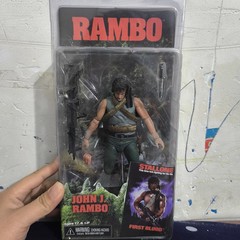 First Blood John J Rambo PVC Action Figure Special Forces Soldier Collect Gift