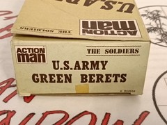 NMIB Vintage 1978 PALITOY U.S. ARMY GREEN BERETS ACTION MAN Eagle Eyes Figure