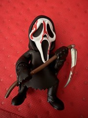 CultureFly Scream Ghost Face Mystery Vinyl Figure Bloody Ghost Face With Scythe