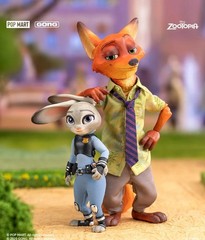 GONG Zootopia Judy Hopps and Nick Wilde Action Figure new in stock