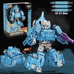 2022 Tank Alliance Transformers Robot 6 IN 1 Q Military Car Action Figure