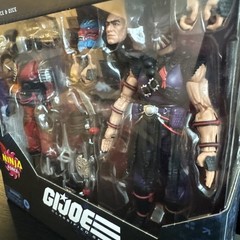 G.I. Joe Classified #160 Ninja Force Cobra Ninjas SLICE & DICE 6″ Figures NEW