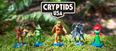 Cryptids USA – Bigfoot Monster Mini Assorted Figurine Toy Set – Archie McPhee