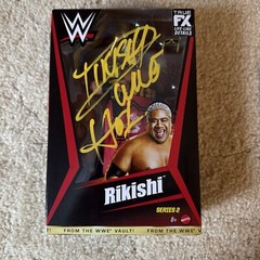 WWE Rikishi Elite Ringside Exclusive From The Vault Series 2 JSA Autographed