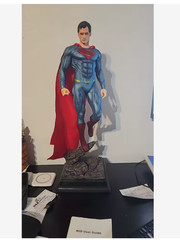 DC Justice League Superman Figure GK Handmade Statue Model Gift