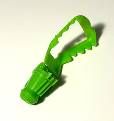 Vintage 1986 Hasbro Inhumanoids Dr Derek Bright SHOVEL Claw Arm Accessory Part