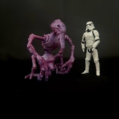 Dejarik Holochess Figures Grimtaash for 3.75in, 6in Diorama (1:18, 1:12 scales)