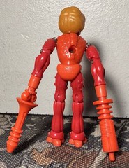 MEGO MICRONAUTS MEMBROS Alien w/ RARE ORANGE Brain 1979 – Series 4 Near Complete