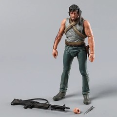 NECA Rambo SDCC 2015 Force Of Freedom Action Figure Doll Handmade Model Toy