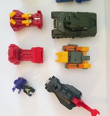 Lot of 12 Vintage 1980s Bandai Go Bots