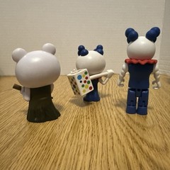 PIGGY Minifigure Collectible Figures (3) piggy with bat and clowny